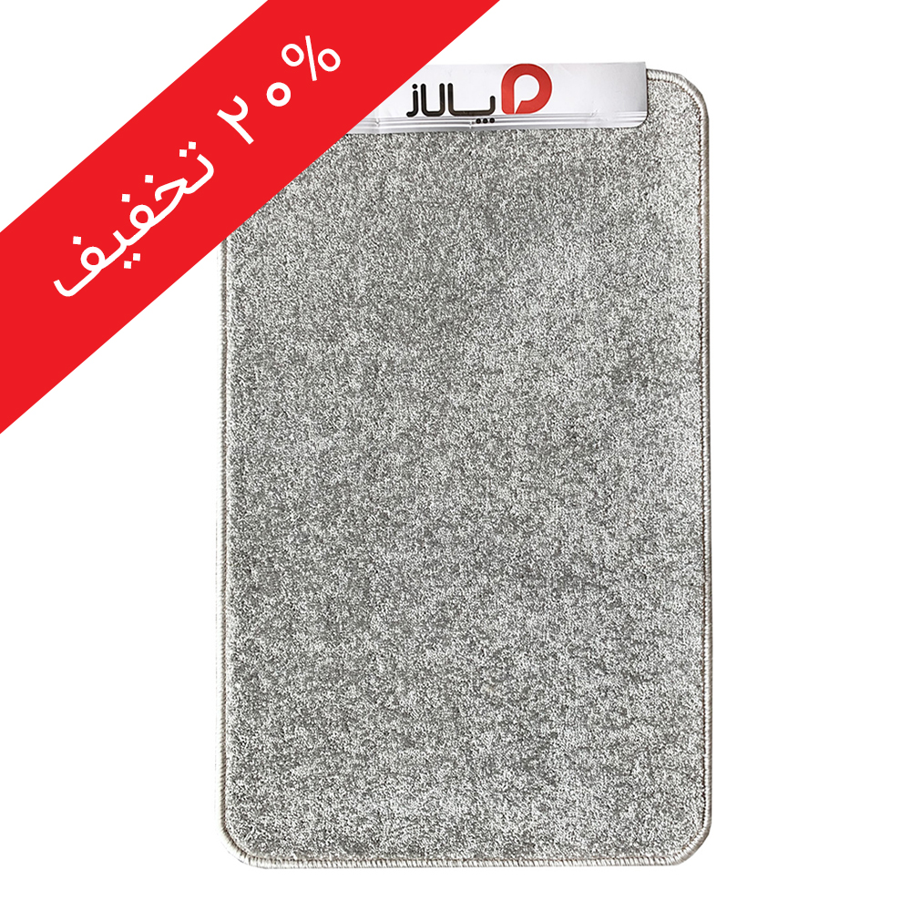 پادری سایز 50x80 مدل کات بی طوسی روشن کد 9111