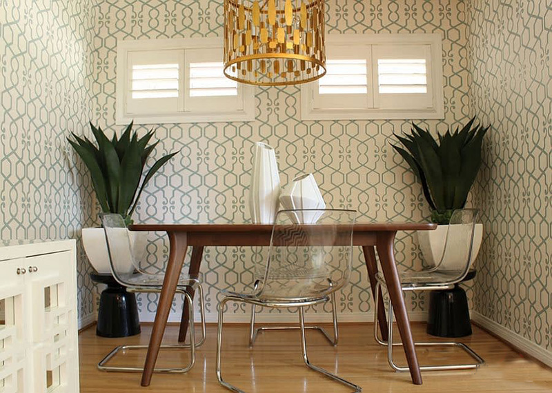 انتخاب کاغذ دیواری برای فضاهای کوچک