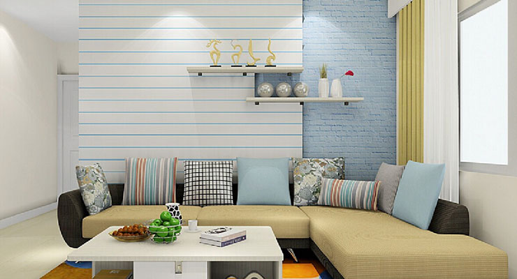 قابل اجرا بودن کاغذ دیواری‌‌های عمودی به صورت افقی