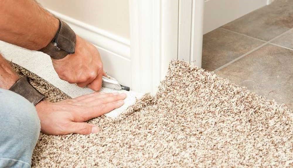 چگونگی برش زدن موکت